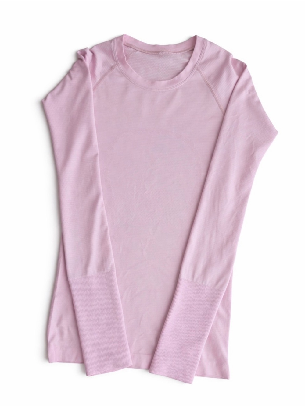 Lululemon Long Sleeve Swiftly Top - Pink Peony - Hip Length 2